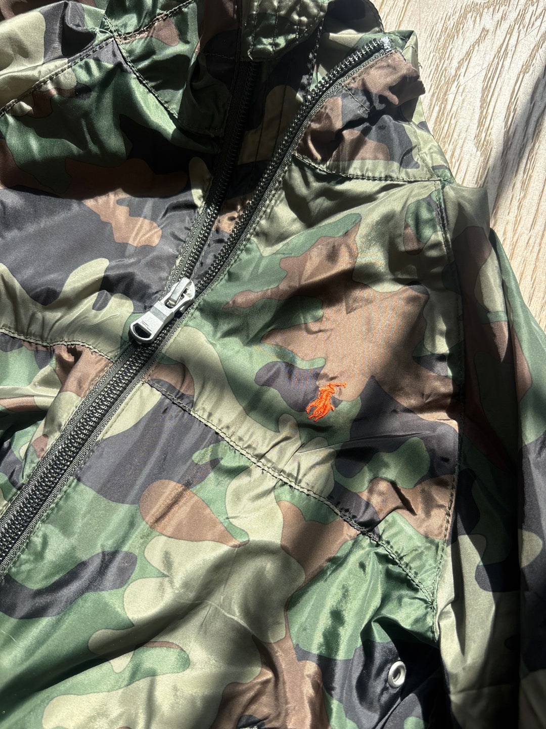 Camo Polo winderbreaker