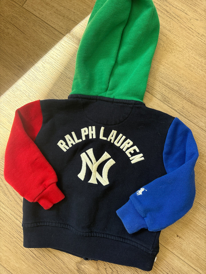 Ralph Lauren x Yankee color block hoodie