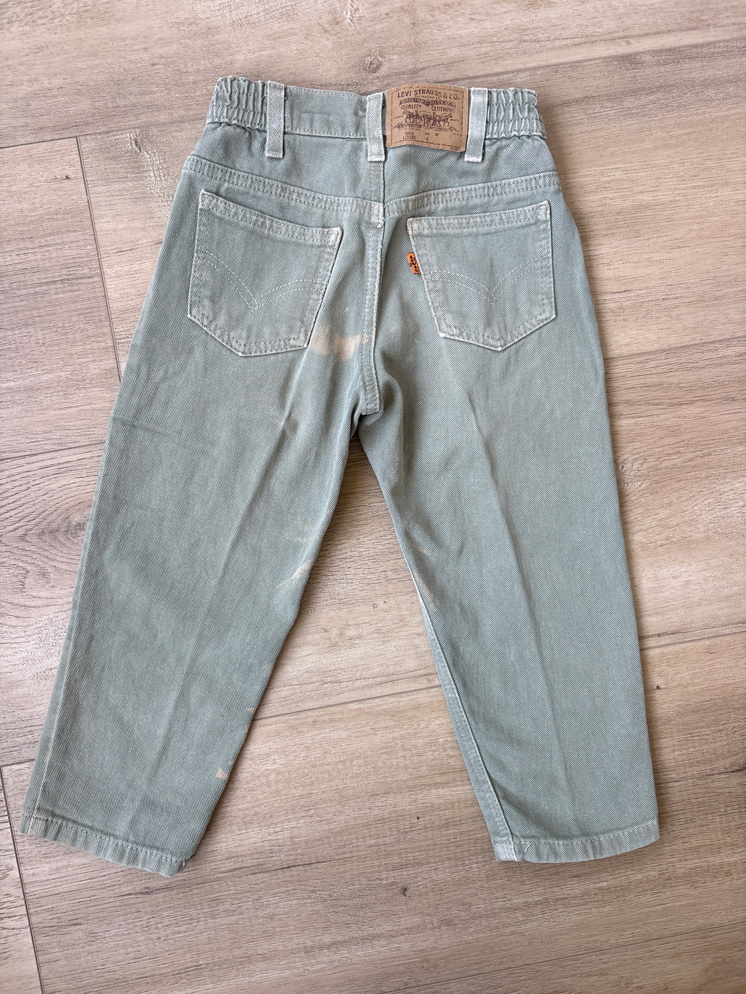 Vintage Levi’s with acid markings