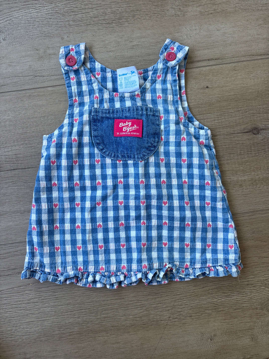 Vintage heart baby Oshkosh dress