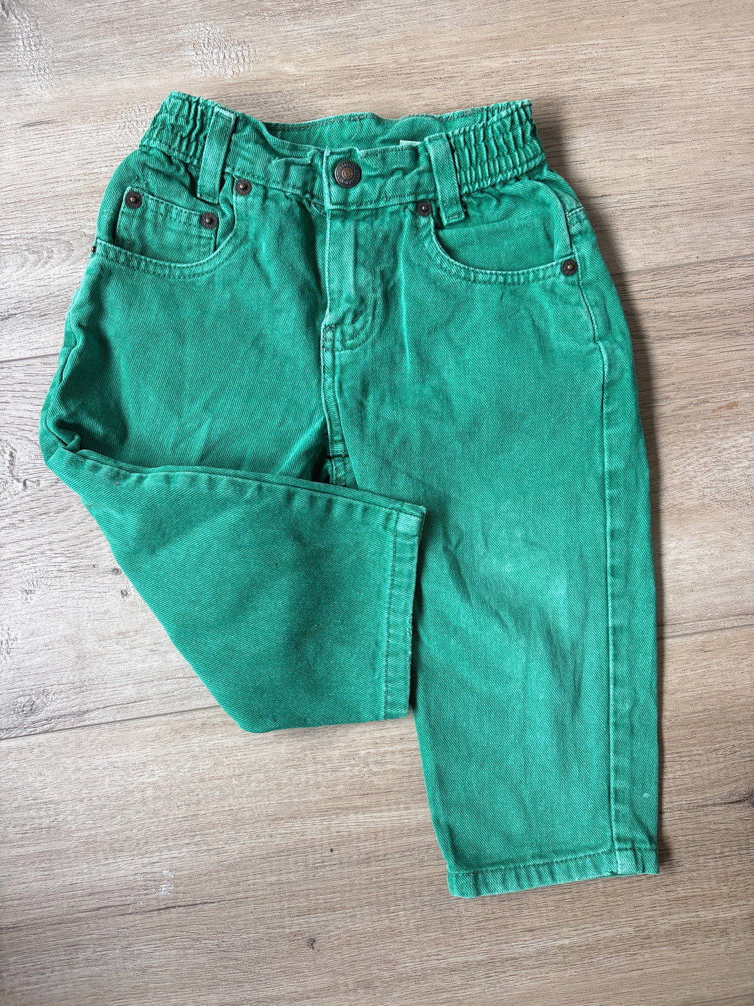 Vintage emerald green Levi’s