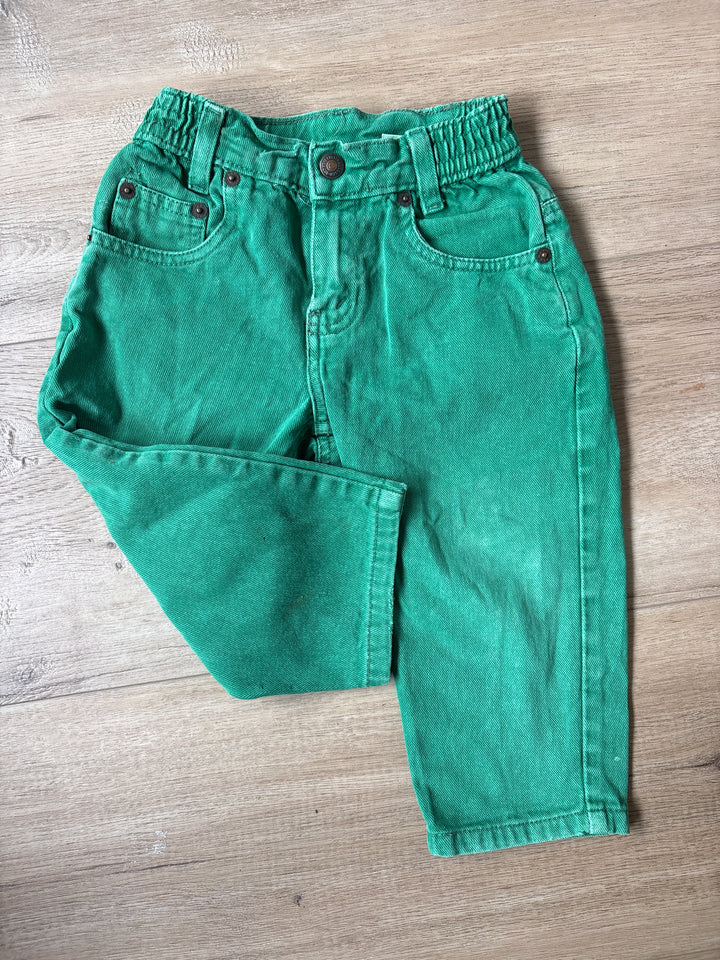 Vintage emerald green Levi’s