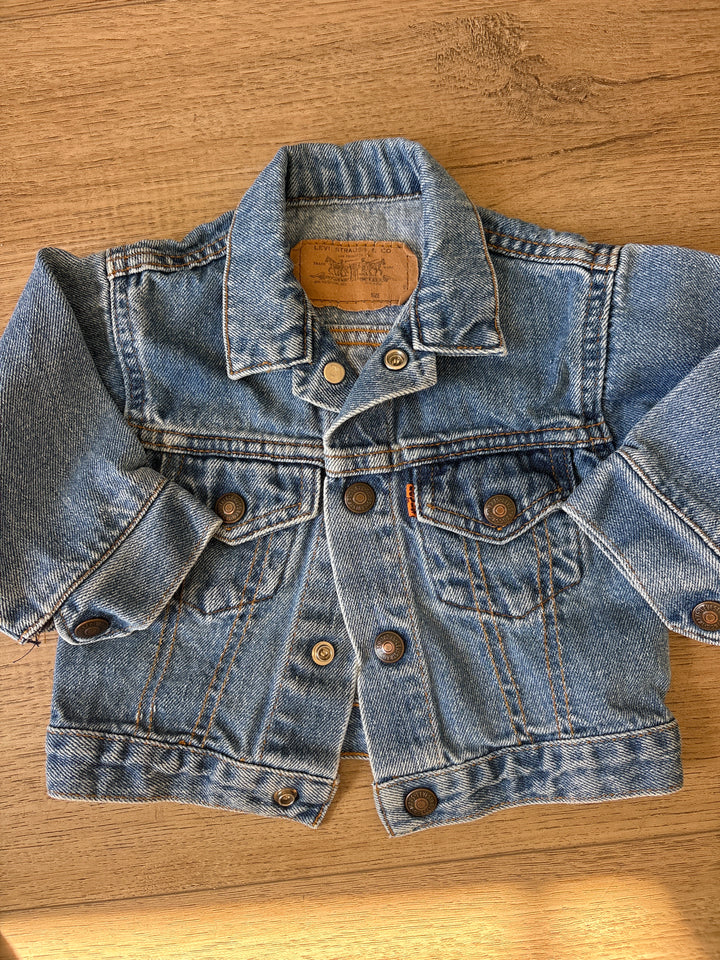 Tiny vintage orange tab Levi jacket