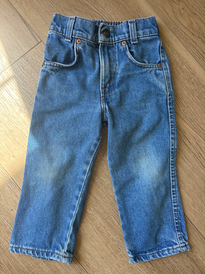 Elastic back & orange tab vintage Levi’s