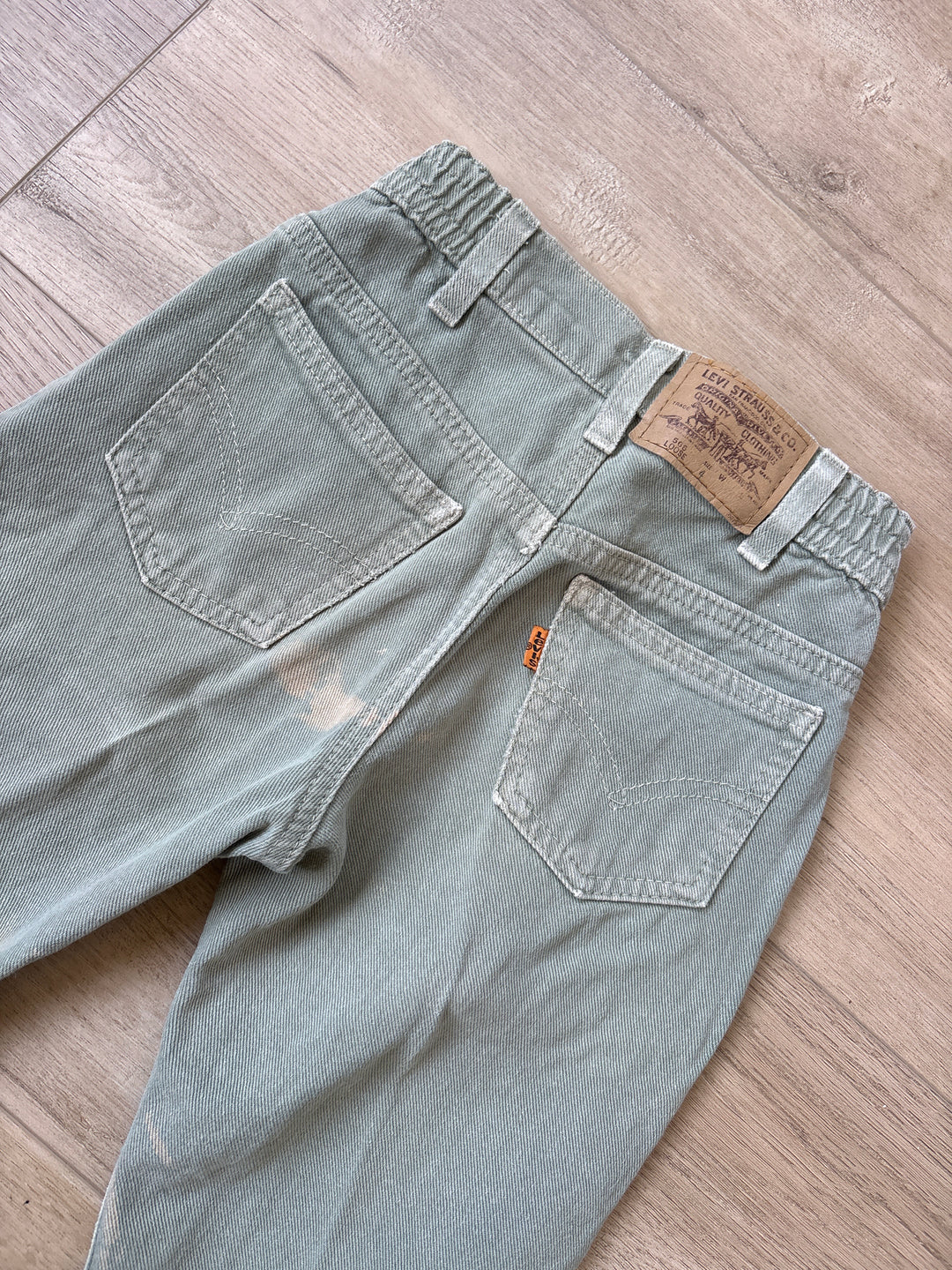 Vintage Levi’s with acid markings