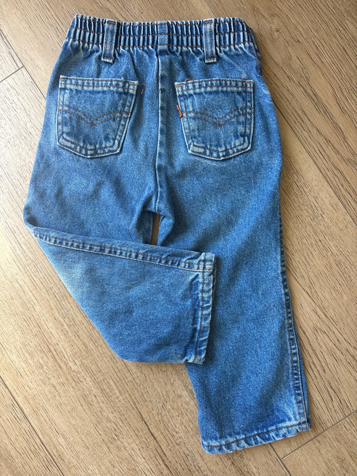 Elastic back & orange tab vintage Levi’s