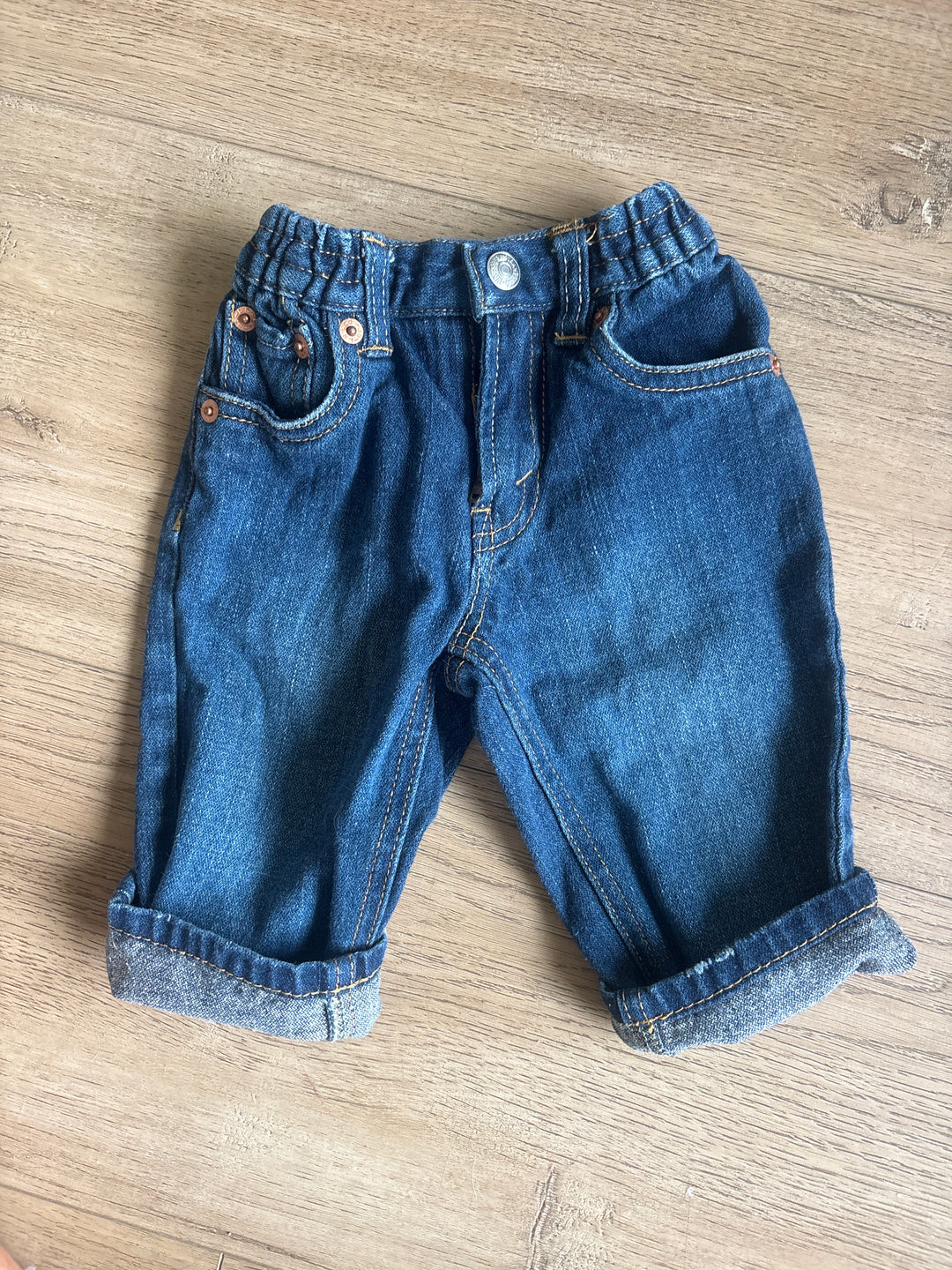 Vintage elastic back baby Levi’s