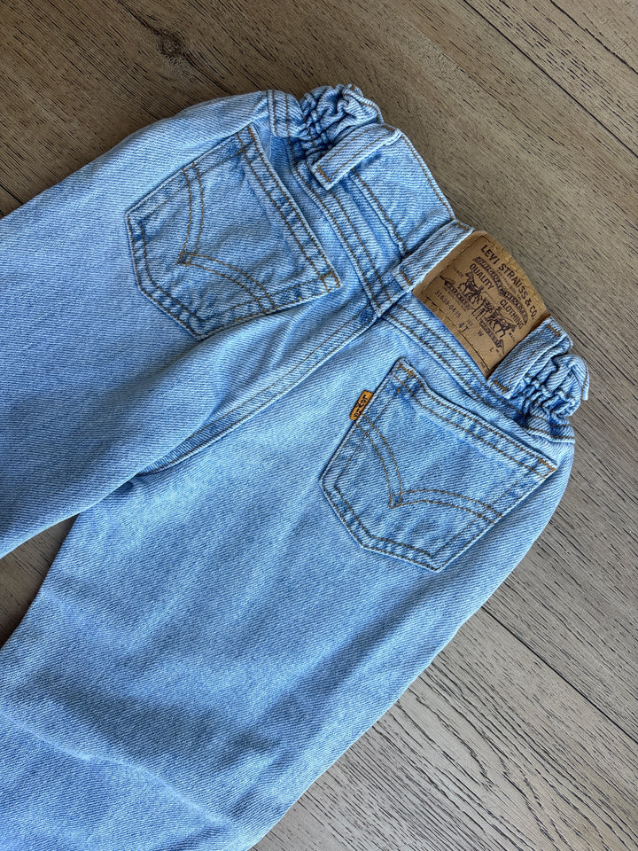 Slim paperbag vintage Levi jeans