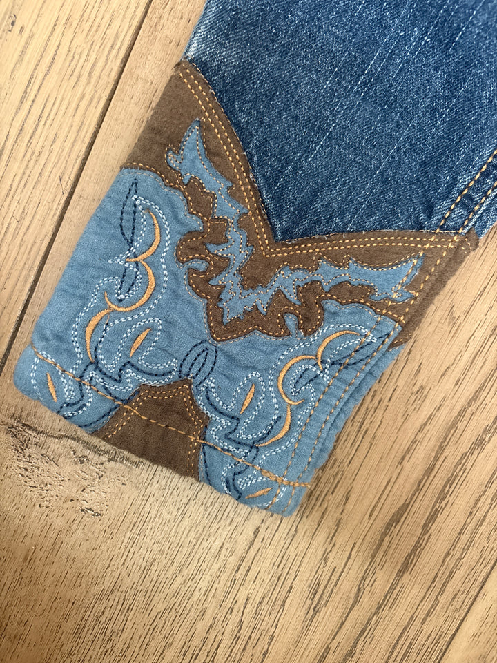 Tiny vintage cowboy/cowgirl wrangler jeans