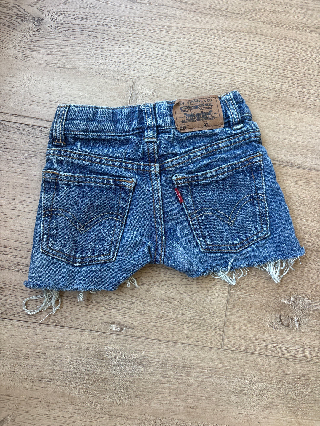 Vintage Levi Jean shorts