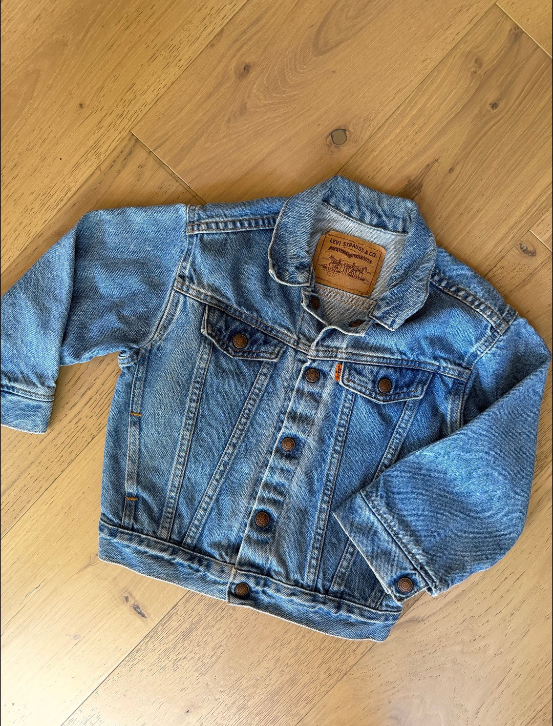 Boxy fit vintage Levi jean jacket